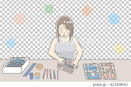 製作塑料模型的人 製作塑料模型的人 82169642