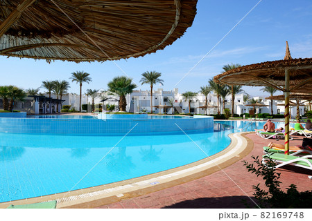 Swimming pool at luxury hotel, Sharm el Sheikh, Egypt 82169748
