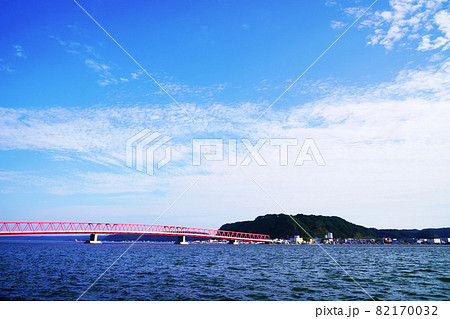 夏の厚岸大橋　 82170032