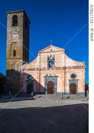 Church in the main square of Civita di Bagnoregio Church in the main square of Civita di Bagnoregio 82170820