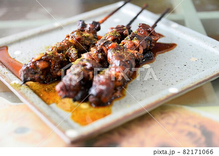 スタミナたっぷり、鰻の肝焼ききも 82171066