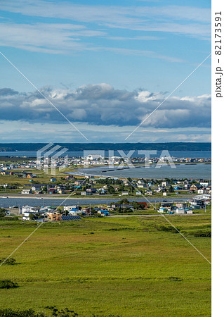 霧多布湿原を臨む (日本 - 北海道 - 琵琶瀬展望台) 82173591