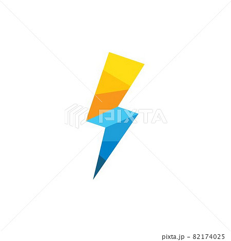 flash thunder bolt   illustration vector 82174025