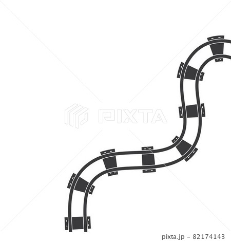 rail way track vector illustration design rail way track vector illustration design 82174143