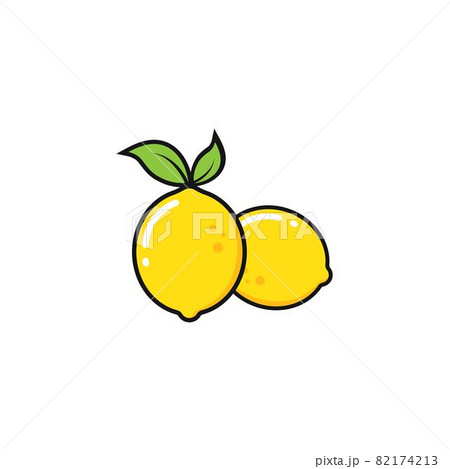 lemon fruit vector illustration concept design lemon fruit vector illustration concept design 82174213