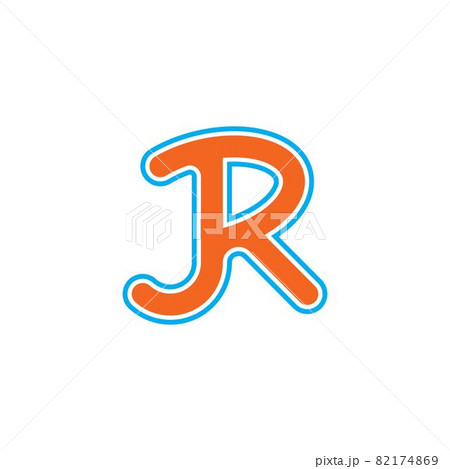 jR letter icon business vector design 82174869