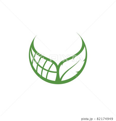 abstract green leaf ecology nature element vector abstract green leaf ecology nature element vector 82174949