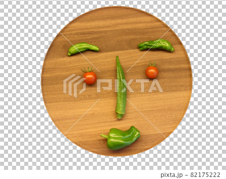 野菜のお顔 82175222