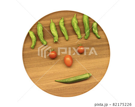 野菜のお顔 82175226