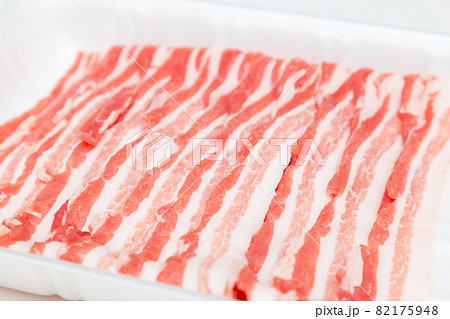 豚バラ薄切り肉 豚バラ薄切り肉 82175948