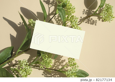名刺 紙 花 82177134