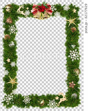 聖誕框素材-透明背景-剪出 82177629