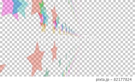 CG star Background material composed of many star shapes CG star Background material composed of many star shapes 82177824