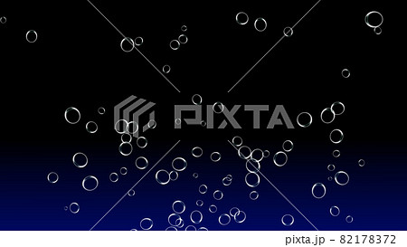 泡 バブル 気泡 Cg 背景 壁紙のイラスト素材 1772