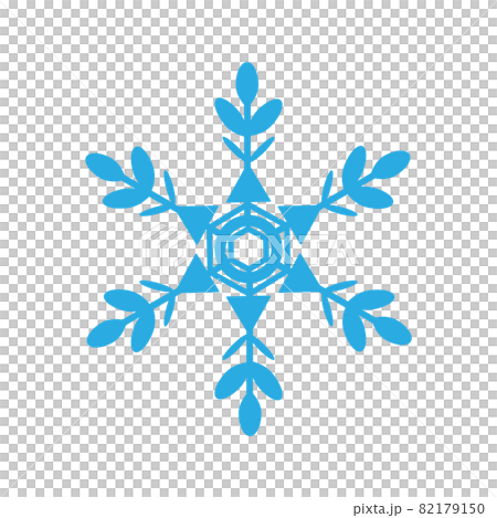 簡單的雪花剪影圖 簡單的雪花剪影圖 82179150