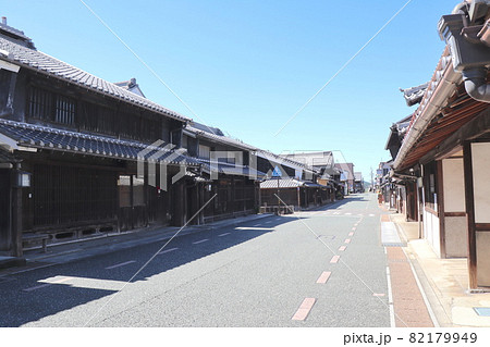 岐阜県美濃市の「うだつの上がる町並み」(伝統的建造物群保存地区) 岐阜県美濃市の「うだつの上がる町並み」(伝統的建造物群保存地区) 82179949