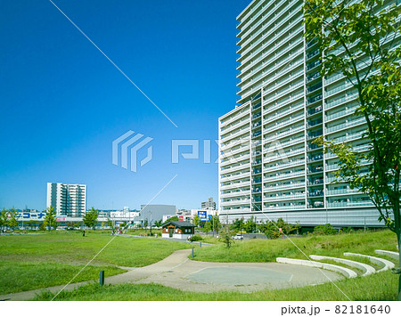 あすと長町中央公園 近隣公園 憩いの場 高層マンション あすと長町中央公園 近隣公園 憩いの場 高層マンション 82181640