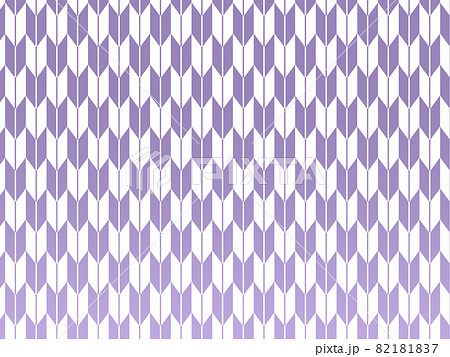 矢絣柄の背景素材 和柄 紫のイラスト素材 1817