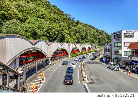 神奈川県箱根湯本　小田急線 82182521