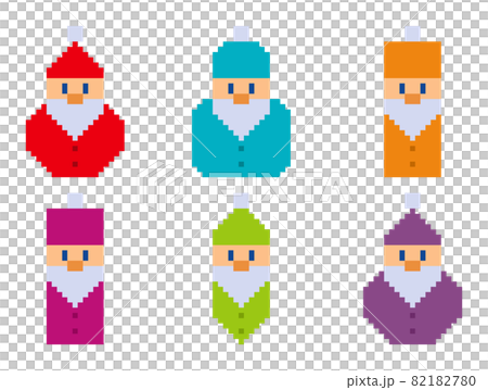 Santa Claus pixel art Santa Claus pixel art 82182780