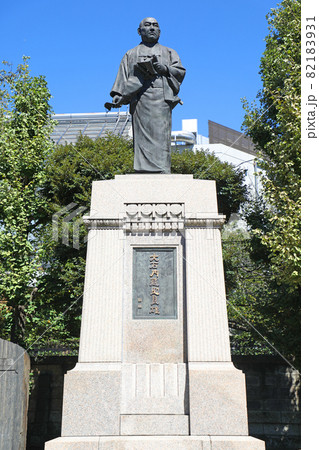 泉岳寺の大石内蔵助像 泉岳寺の大石内蔵助像 82183931