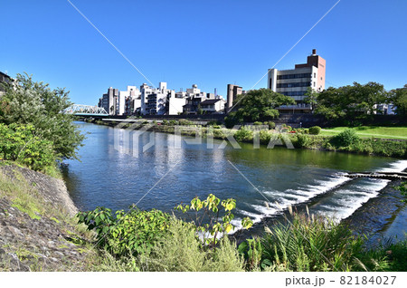 金沢市 犀川大橋から桜橋までの犀川河川敷 金沢市 犀川大橋から桜橋までの犀川河川敷 82184027