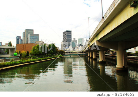 大阪 難波橋 周辺風景 大阪 難波橋 周辺風景 82184655