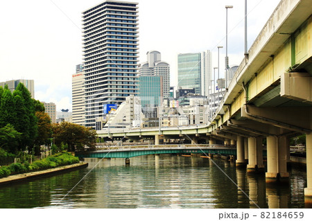 大阪 難波橋 周辺風景 大阪 難波橋 周辺風景 82184659