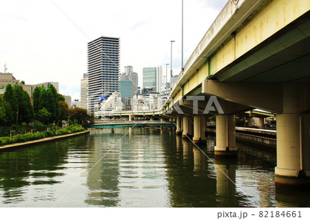 大阪　難波橋　周辺風景 82184661