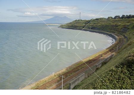 鉄道写真撮影ポイント（お立ち台通信掲載）JR函館本線　落部－野田生 82186482