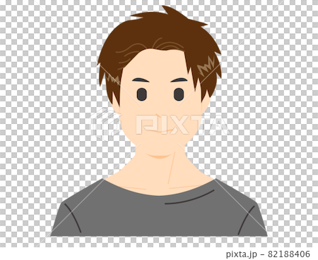 男性面部矢量圖護膚美容 男性面部矢量圖護膚美容 82188406