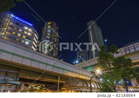 弁天町 都市景観 高層ビル 夜景【9月中旬】 弁天町 都市景観 高層ビル 夜景【9月中旬】 82188664