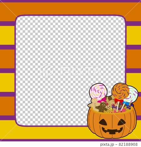 萬聖節糖果分類的框架材料 82188908