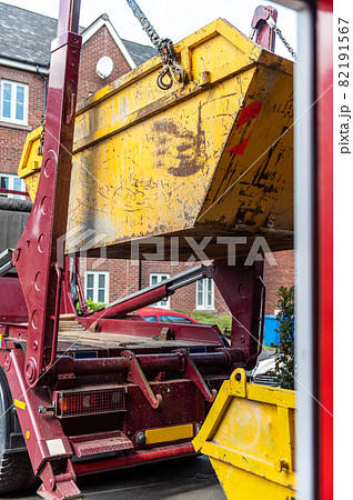 Big Yellow rubbish skip Big Yellow rubbish skip 82191567