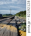 鉄道 レール 線路 82192128
