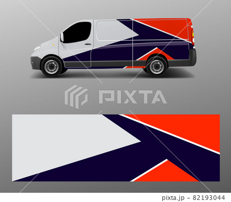 cargo van wrap vector, Graphic abstract stripe designs for wrap branding vehicle cargo van wrap vector, Graphic abstract stripe designs for wrap branding vehicle 82193044