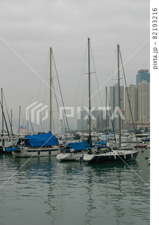 Causeway Bay Typhoon Shelter at Hong Kong 27 Nov 2004 82193216