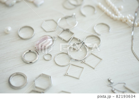 A set of accessories and tools for making jewelry. Needlework and hand made. 82193634