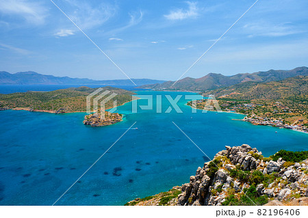 Island of Spinalonga, Crete, Greece Island of Spinalonga, Crete, Greece 82196406