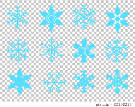 雪花插圖集 雪花插圖集 82198235