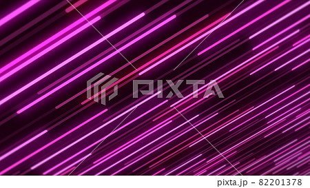 たくさんのピンク色のネオンのラインの背景 82201378