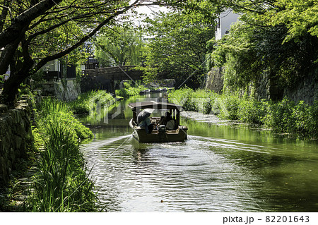 近江八幡　八幡堀　滋賀県近江八幡市 82201643