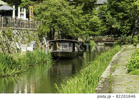 近江八幡　八幡堀　滋賀県近江八幡市 82201646