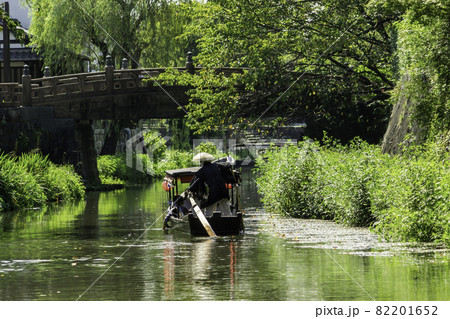 近江八幡　八幡堀　滋賀県近江八幡市 82201652