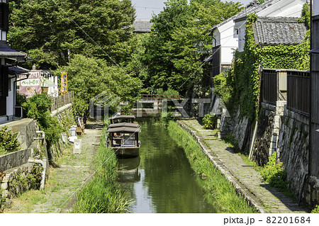 近江八幡　八幡堀　滋賀県近江八幡市 82201684