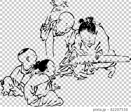 演奏古箏的孩子 演奏古箏的孩子 82207538