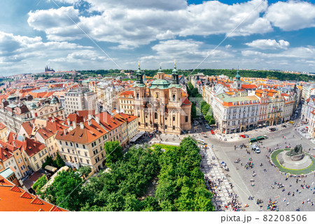 St. Nicholas Church on the Old Town Square. Prague, Czech Republic 82208506
