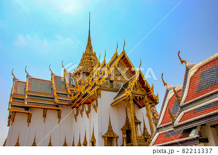 タイ　バンコク　ワット・プラケオ 82211337