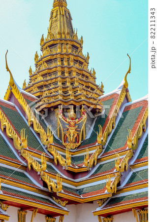 タイ　バンコク　ワット・プラケオ 82211343