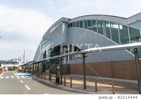 JR東海道線の安倍川駅／西口 82213444